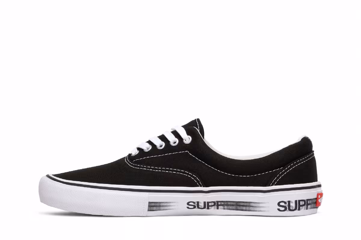 Vans Supreme x Era Pro Motion Logo Black, view 4