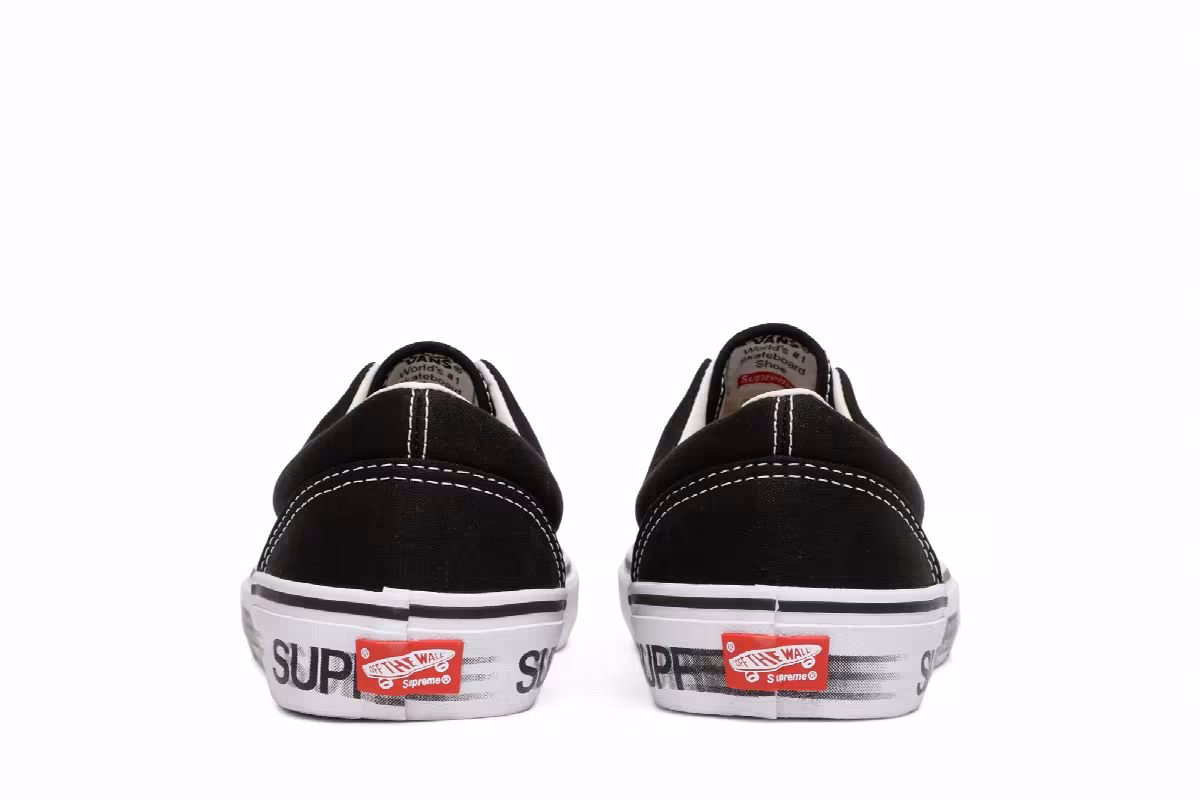 Vans Supreme x Era Pro Motion Logo Black, view 7