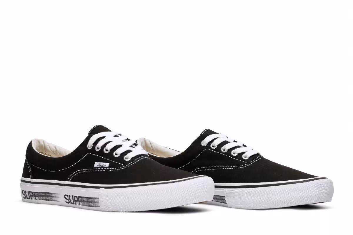 Vans Supreme x Era Pro Motion Logo Black, view 9