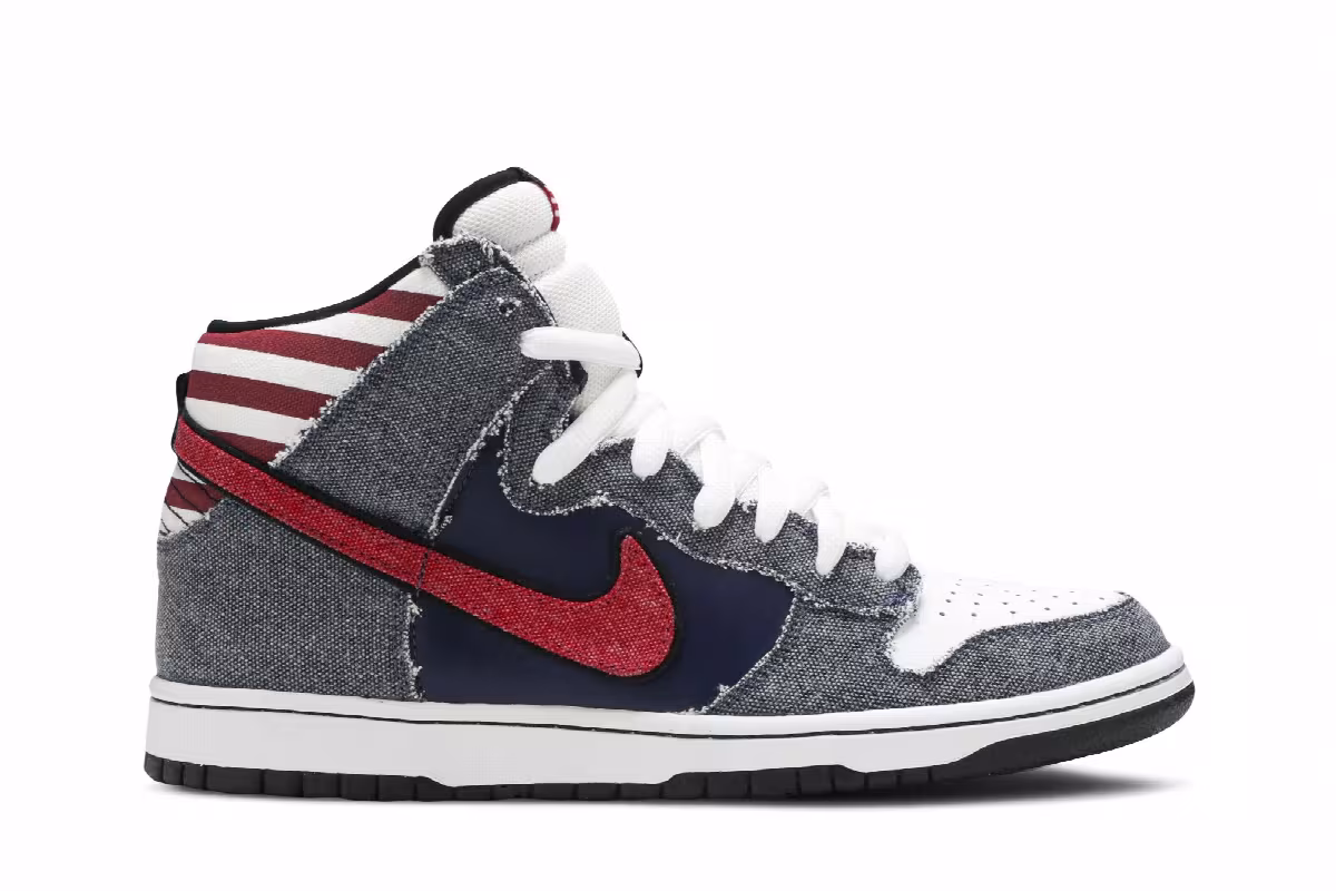 Nike Dunk High Premium SB Born In The USA, view 2