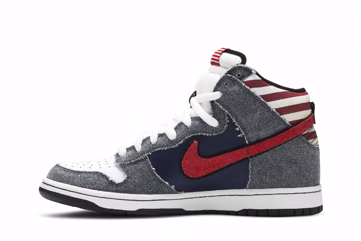 Nike Dunk High Premium SB Born In The USA, view 4