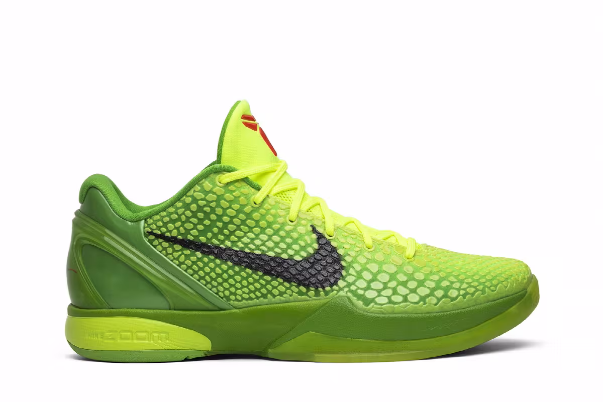Nike Zoom Kobe 6 Grinch 2010, view 2