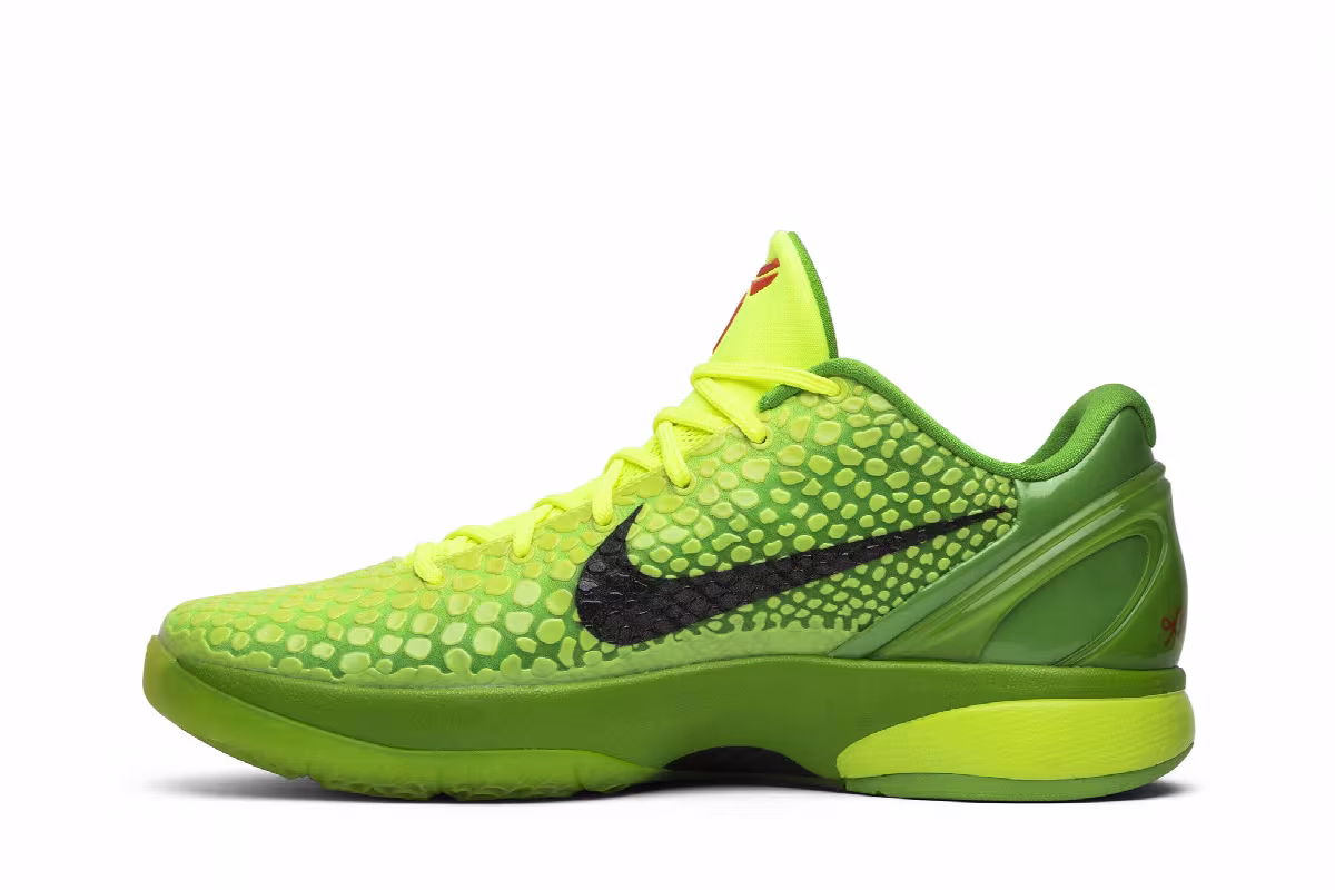 Nike Zoom Kobe 6 Grinch 2010, view 4