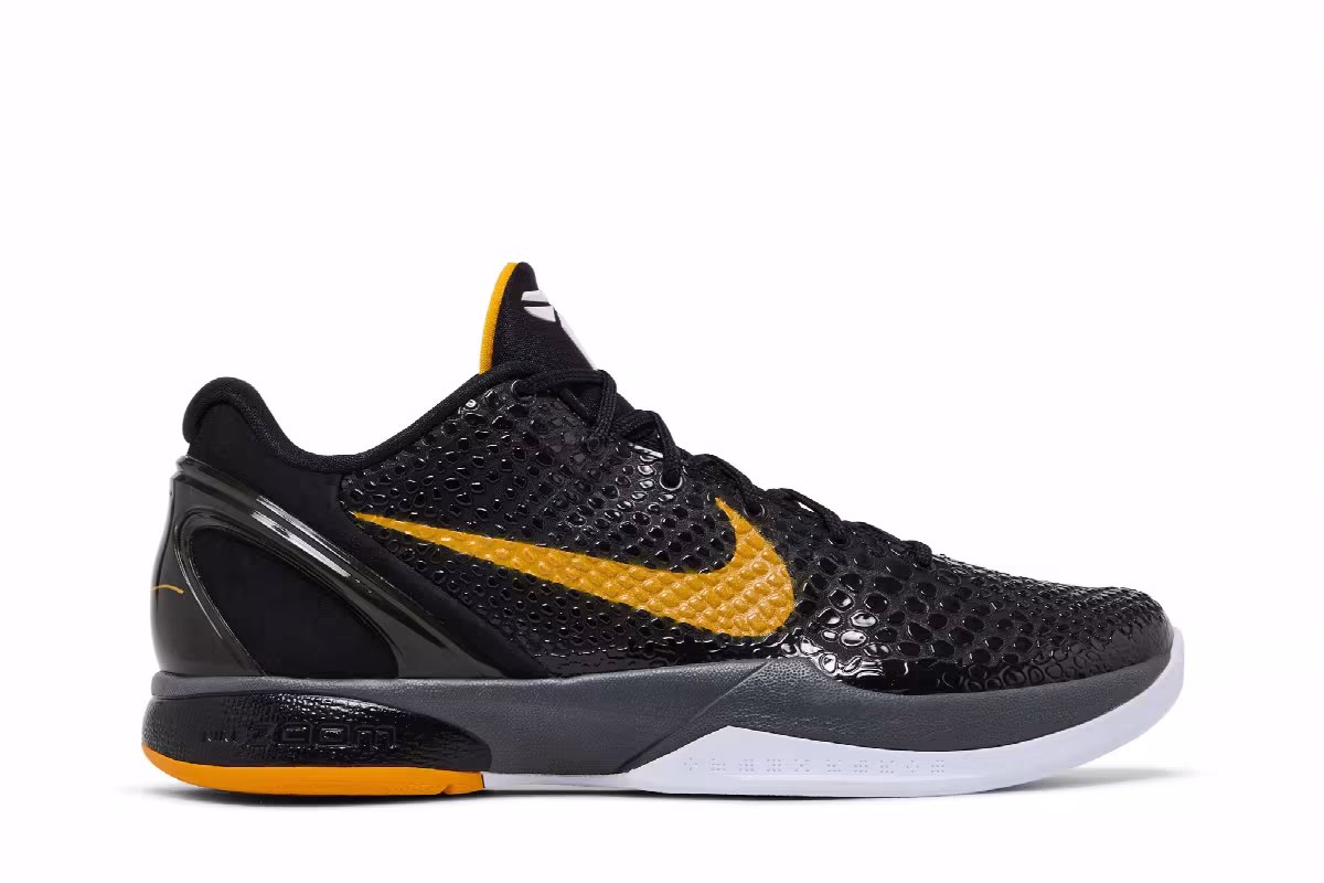 Nike Zoom Kobe 6 XDR Black Del Sol, view 2