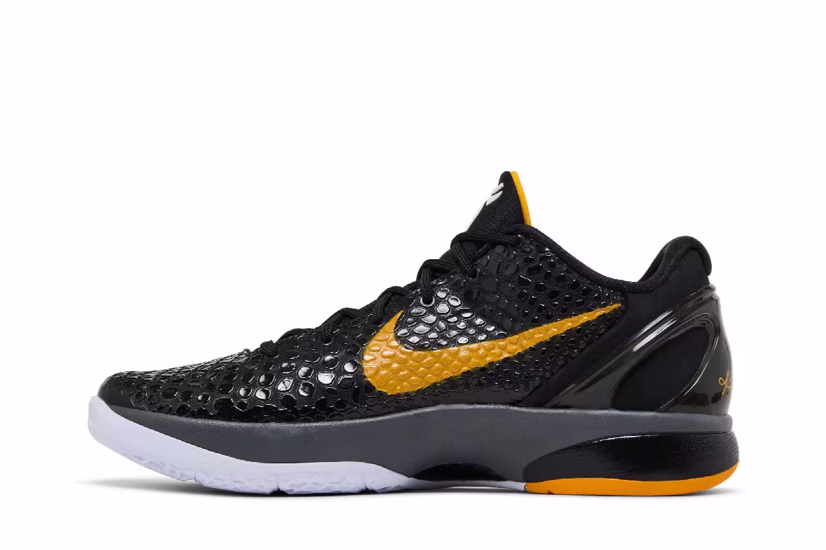 Nike Zoom Kobe 6 XDR Black Del Sol, view 4