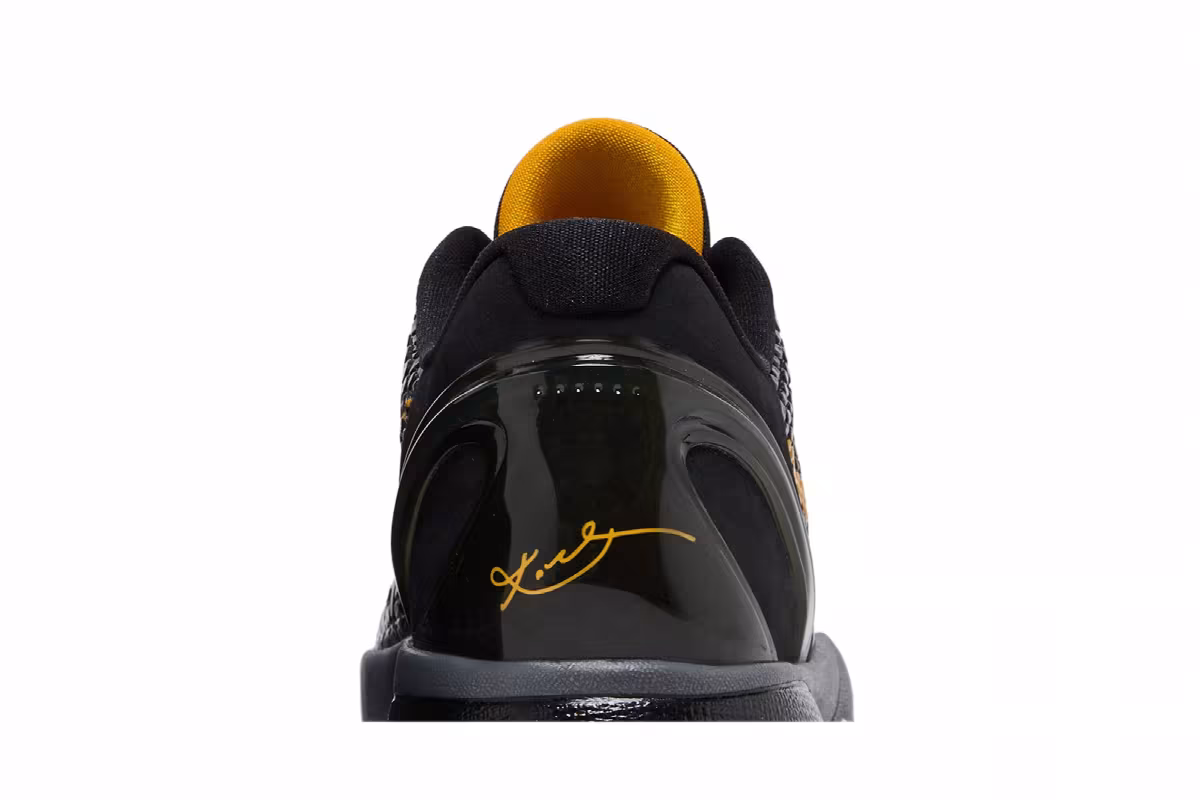 Nike Zoom Kobe 6 XDR Black Del Sol, view 8