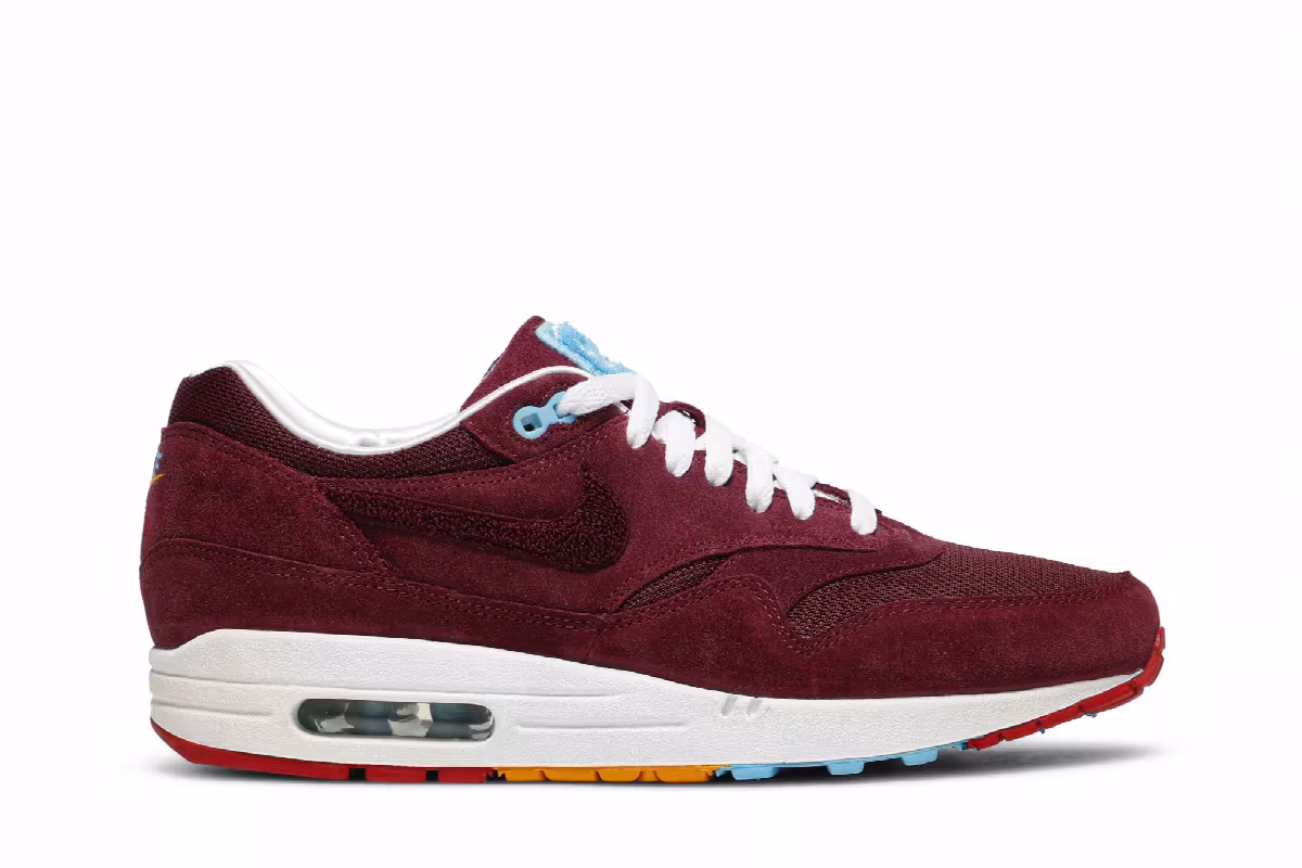 Patta x Parra x Nike Air Max 1 Premium Cherrywood, view 2
