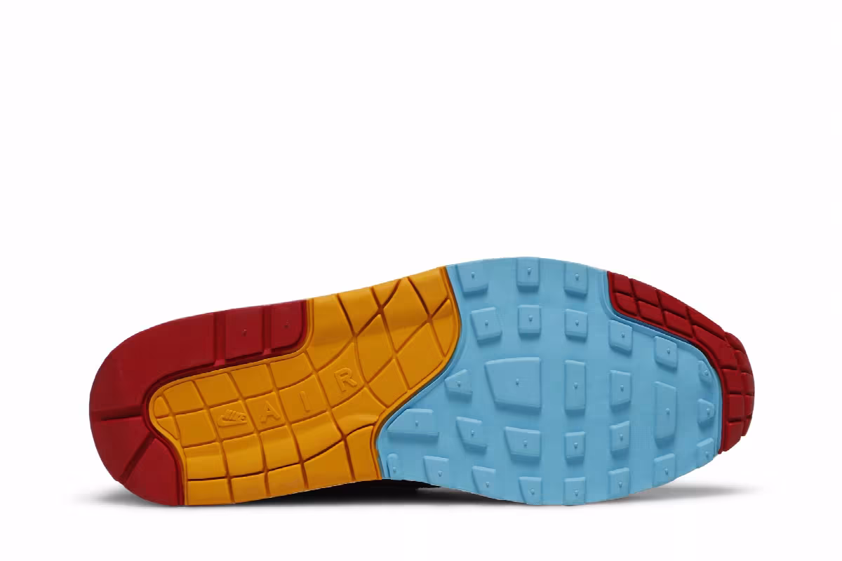 Patta x Parra x Nike Air Max 1 Premium Cherrywood, view 5