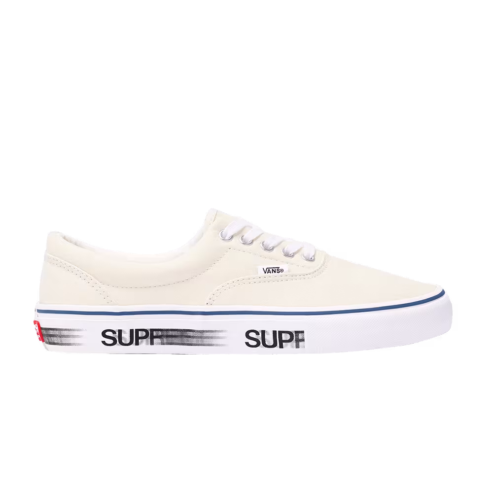 Supreme x Vans Era Pro Motion Logo White