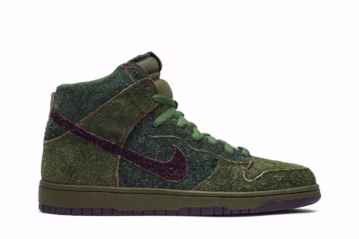 Nike Dunk High Premium SB skunk, view 2