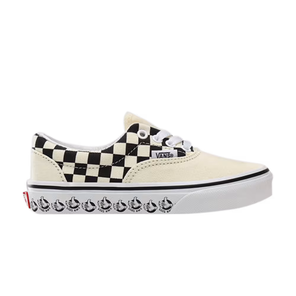 Vans BMX Era Little Kids White Black Checkerboard