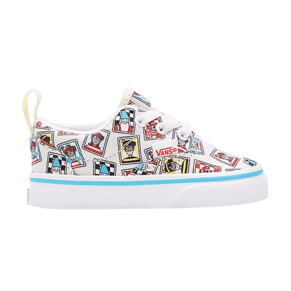 Vans Where's Waldo? x Era Elastic Lace Toddler Postage