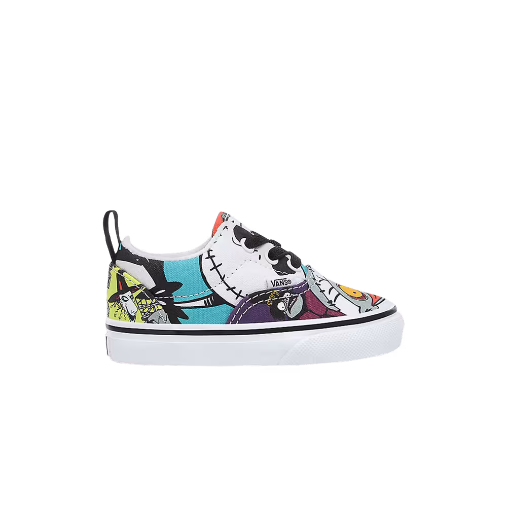 The Nightmare Before Christmas x Vans Era Elastic Lace Toddler Halloweentown