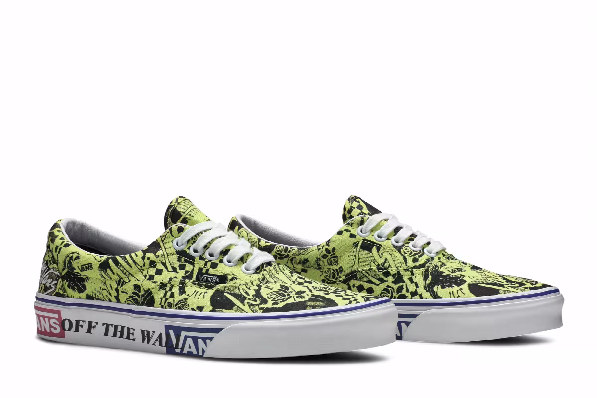 Vans Women's Era Sharp Green, view 9