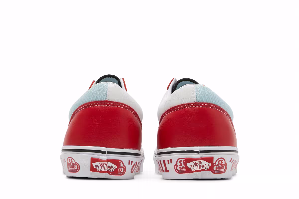 SE Bikes x Vans Style 36 Big Ripper - Red Plume Reflective, view 7