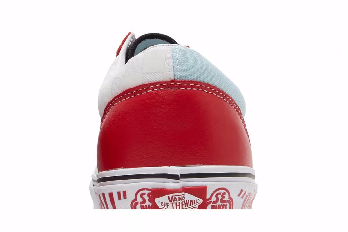 SE Bikes x Vans Style 36 Big Ripper - Red Plume Reflective, view 8