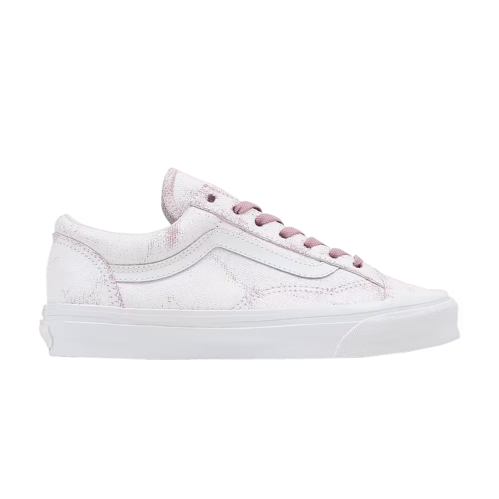 Vans OG Style 36 LX Distress White Pink