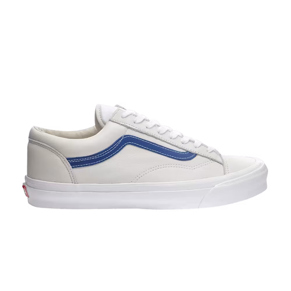 Vans OG Style 36 LX True White Blue