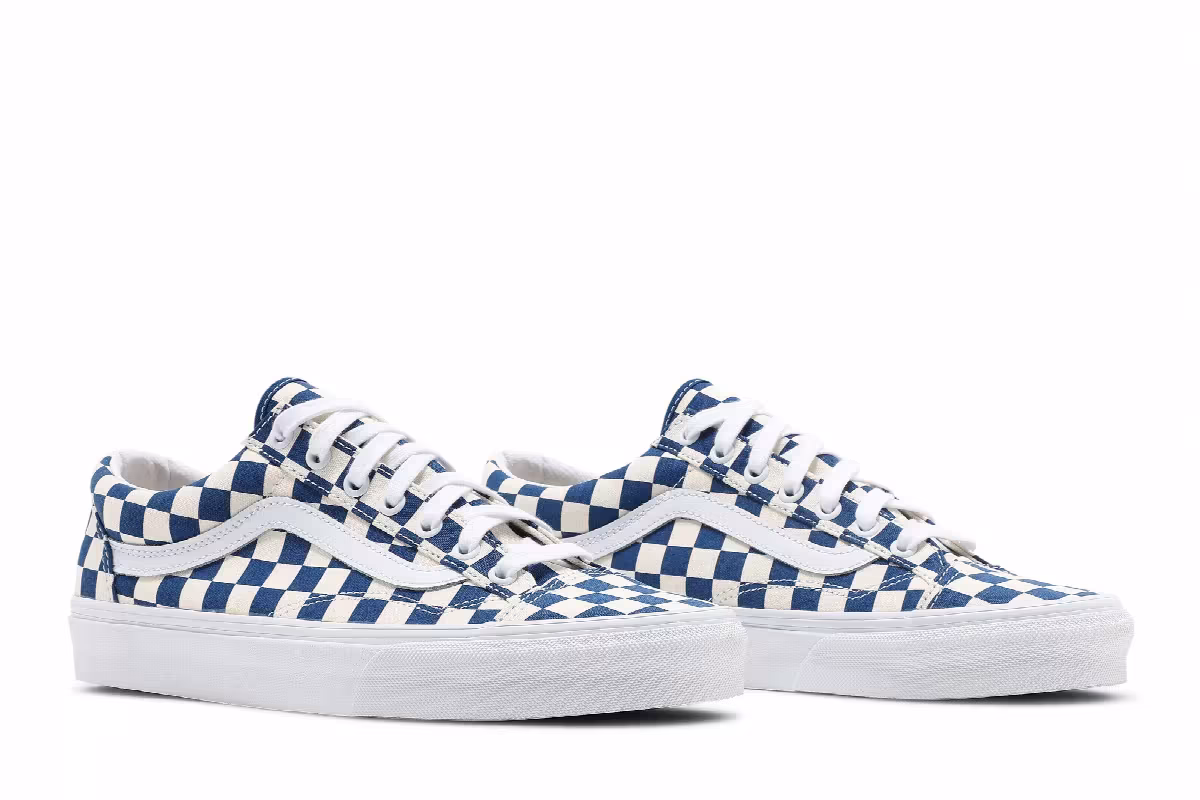Vans Style 36 Checkerboard - True Blue, view 9
