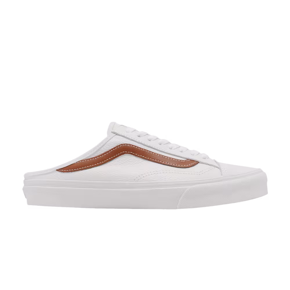 Vans Style 36 Mule White Bombay Brown