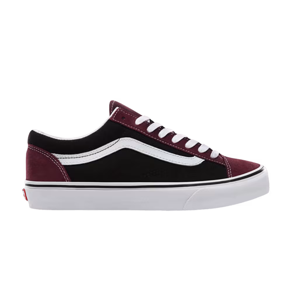 Vans Style 36 Vintage Suede Prune Black