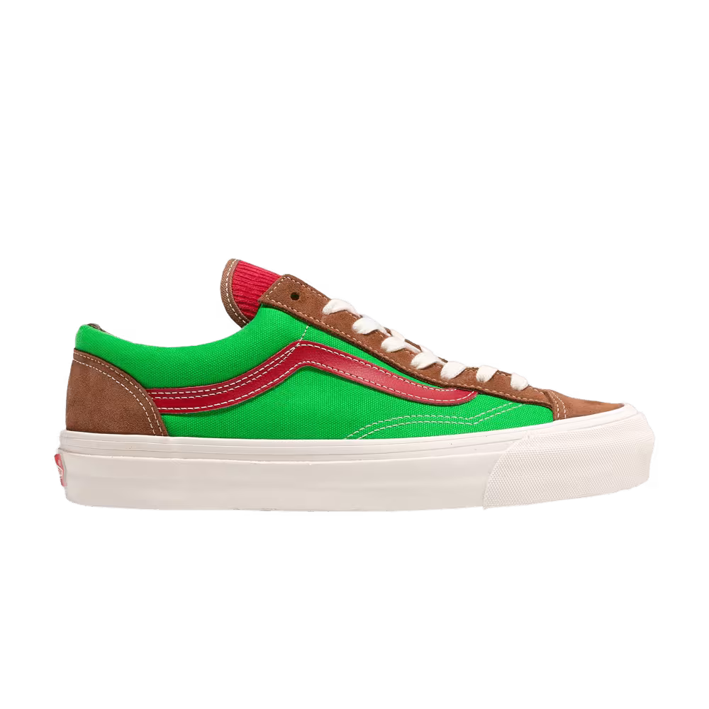 Vans OG Style 36 LX Red Green