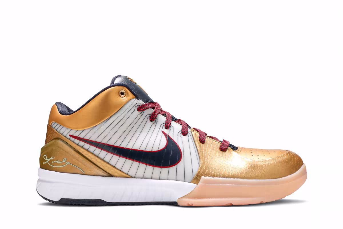 Nike Zoom Kobe 4 Gold Medal, view 2