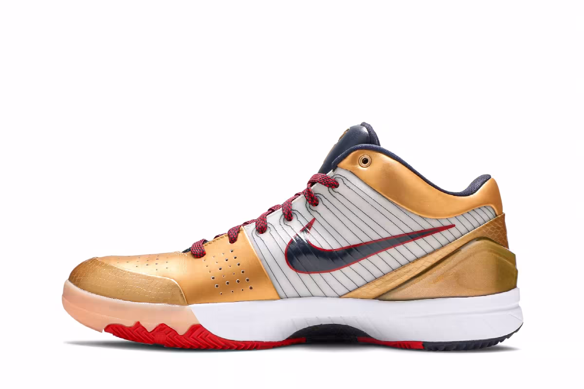 Nike Zoom Kobe 4 Gold Medal, view 4