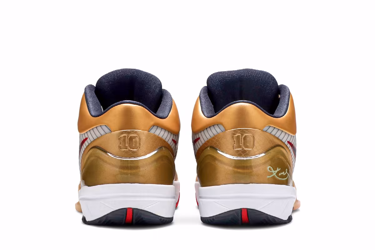 Nike Zoom Kobe 4 Gold Medal, view 7