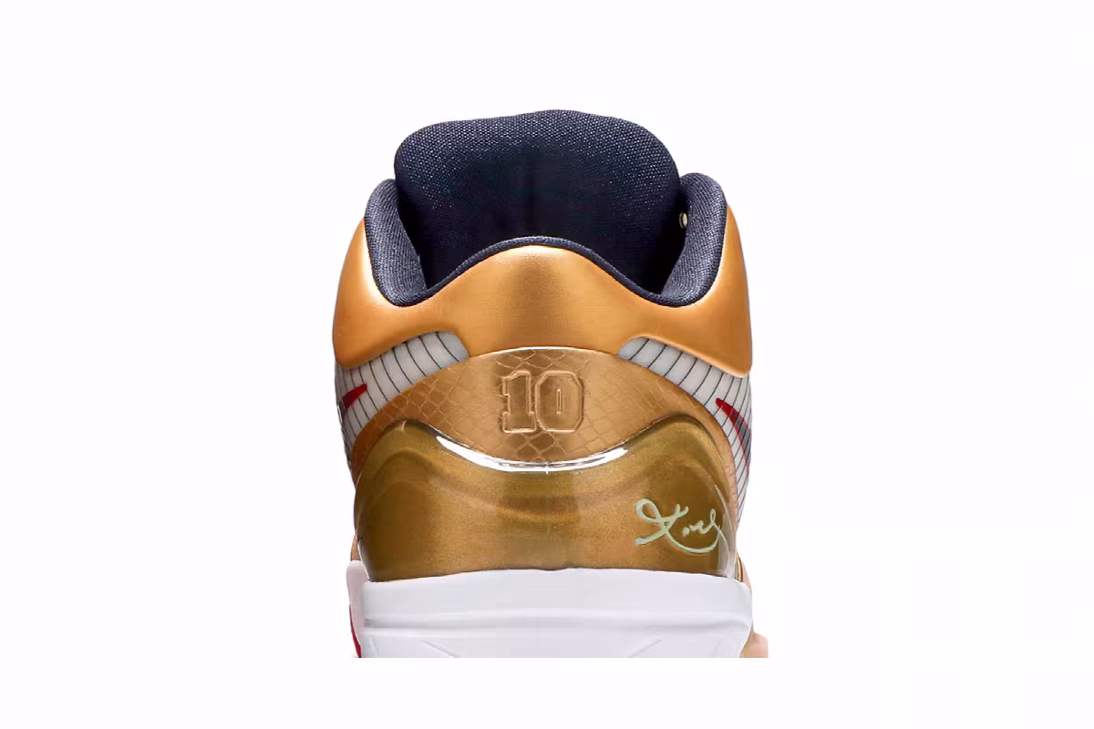 Nike Zoom Kobe 4 Gold Medal, view 8