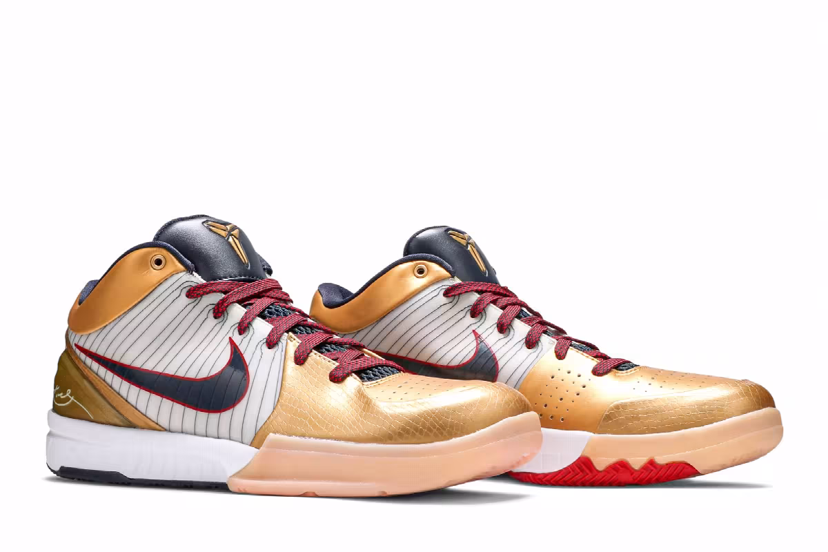 Nike Zoom Kobe 4 Gold Medal, view 9