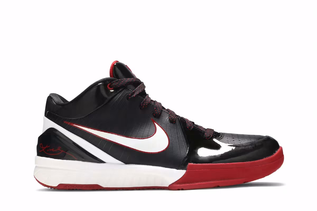 Nike Zoom Kobe 4 Bred, view 2