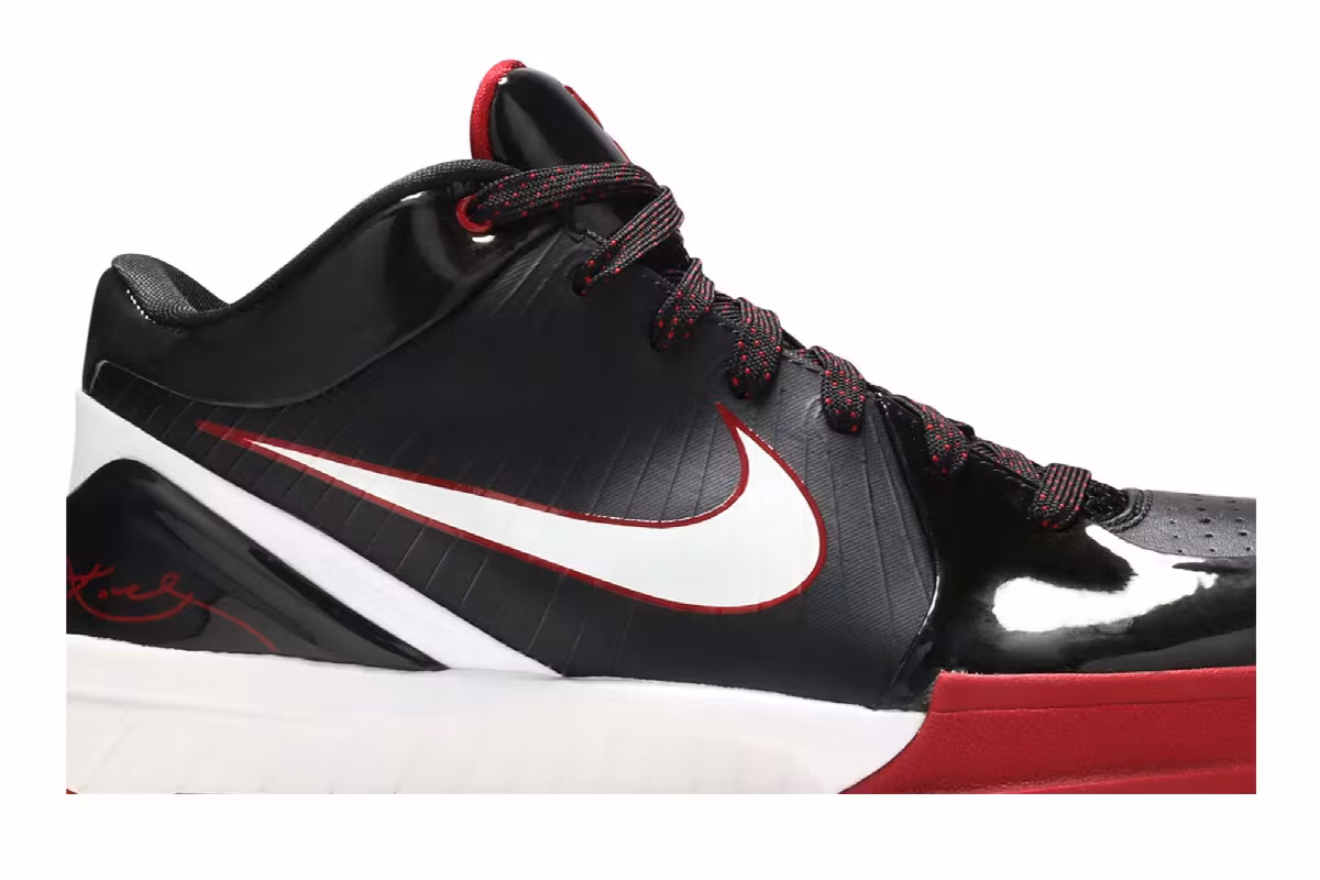 Nike Zoom Kobe 4 Bred, view 3