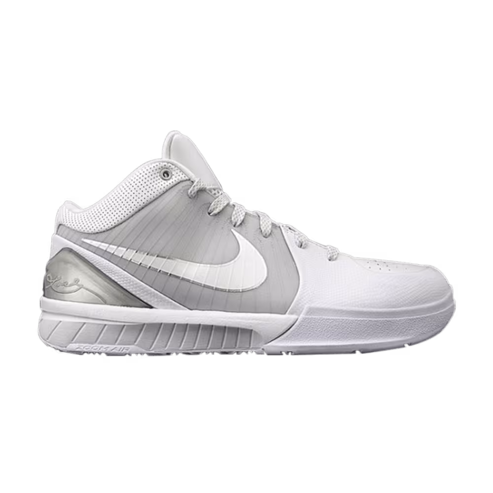 Nike Zoom Kobe 4 Metallic Silver