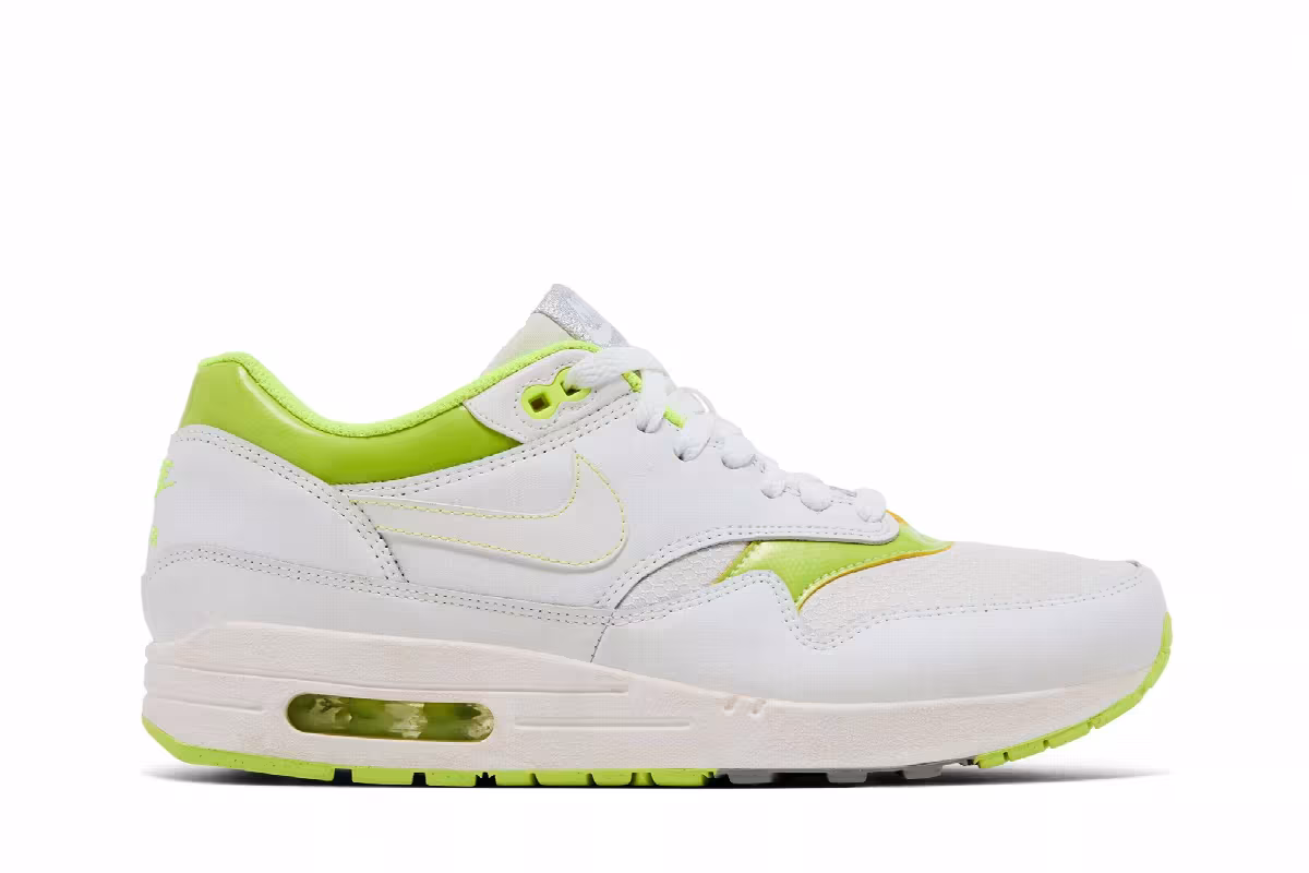 Nike Air Max 1 White Volt, view 2