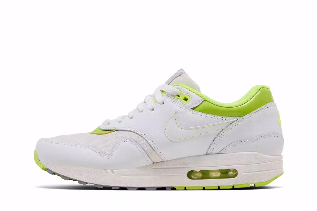 Nike Air Max 1 White Volt, view 4