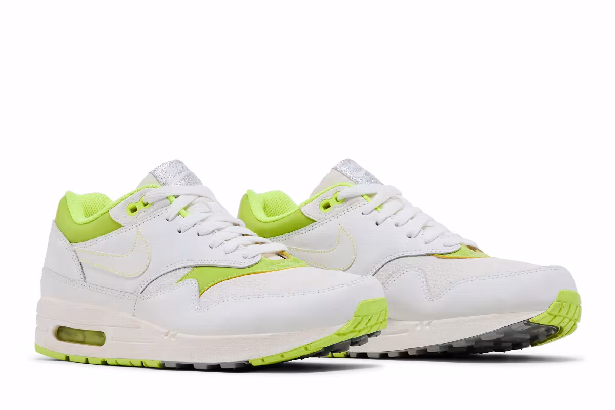 Nike Air Max 1 White Volt, view 9
