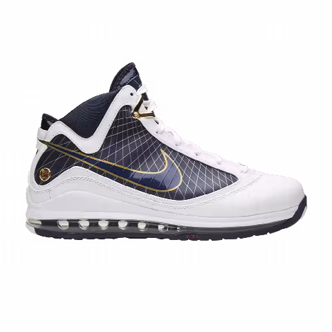 Nike Air Max LeBron 7 'White Midnight Navy'