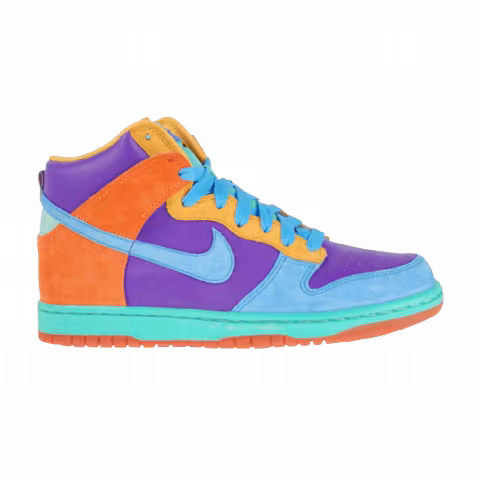 Nike Wmns Dunk High 6.0 'Pure Purple Cyan Coral'