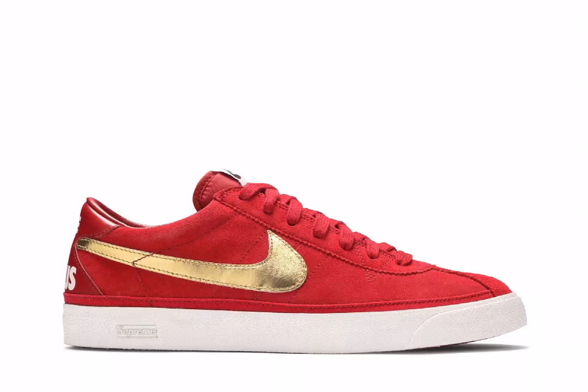 Supreme x Nike Zoom Bruin SB Varisty Red, view 2