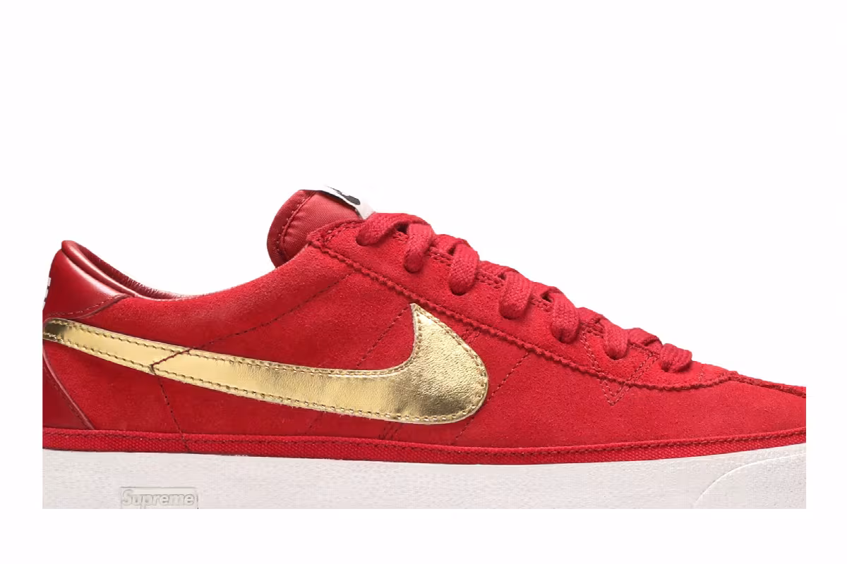 Supreme x Nike Zoom Bruin SB Varisty Red, view 3