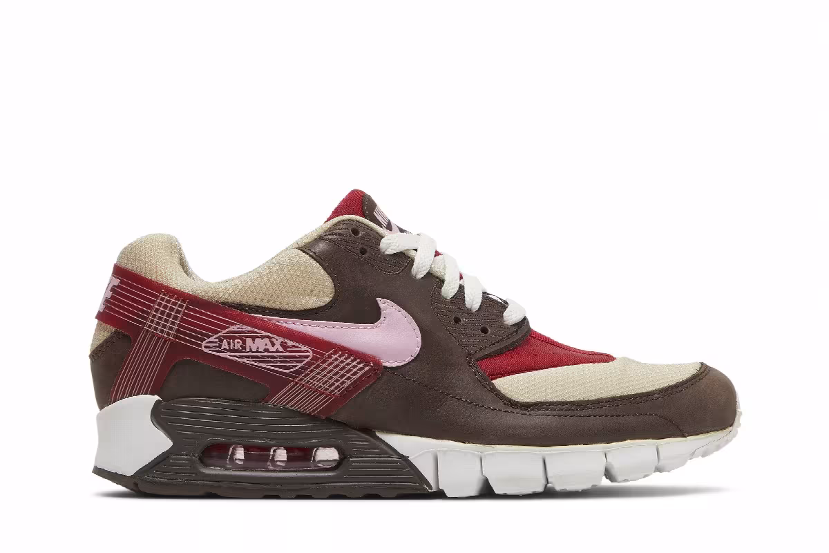 DQM x Nike Air Max 90 Current Huarache PRM DQM Bacon, view 2