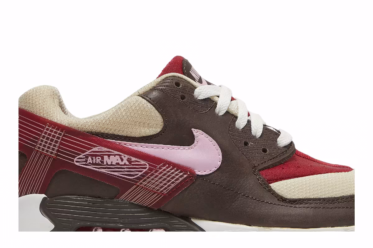 DQM x Nike Air Max 90 Current Huarache PRM DQM Bacon, view 3