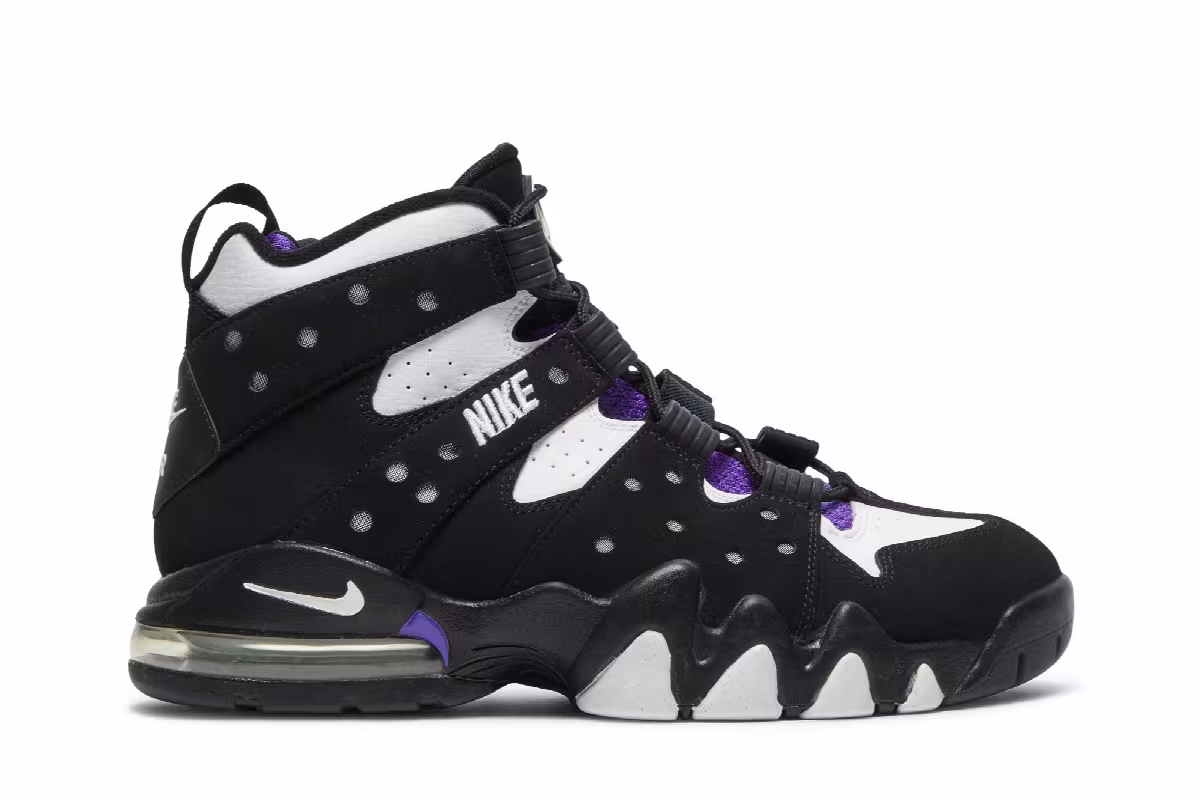 Nike Air Max 2 CB 94 Black Purple 2009, view 2