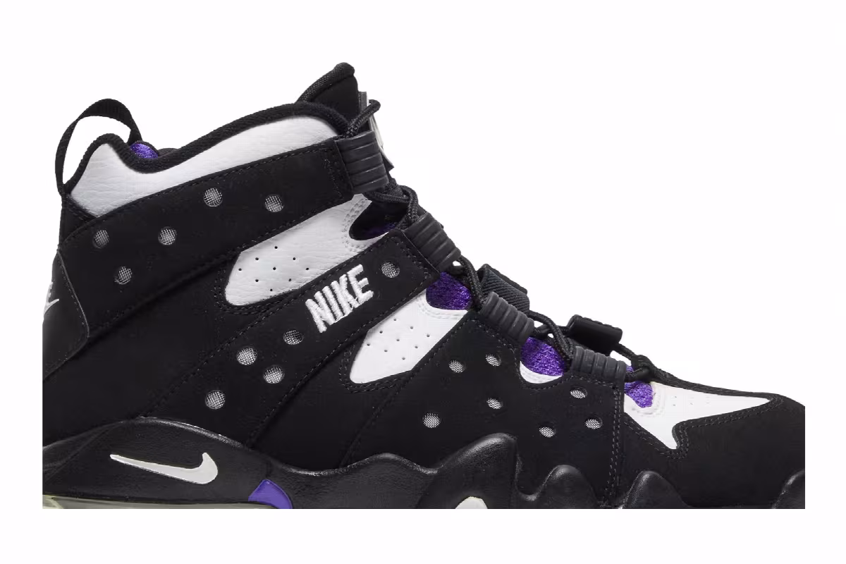 Nike Air Max 2 CB 94 Black Purple 2009, view 3