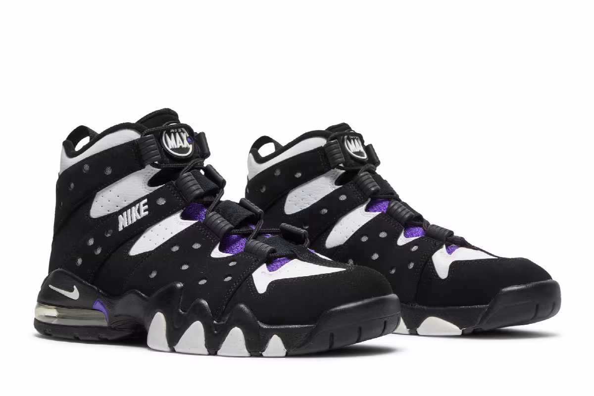 Nike Air Max 2 CB 94 Black Purple 2009, view 9