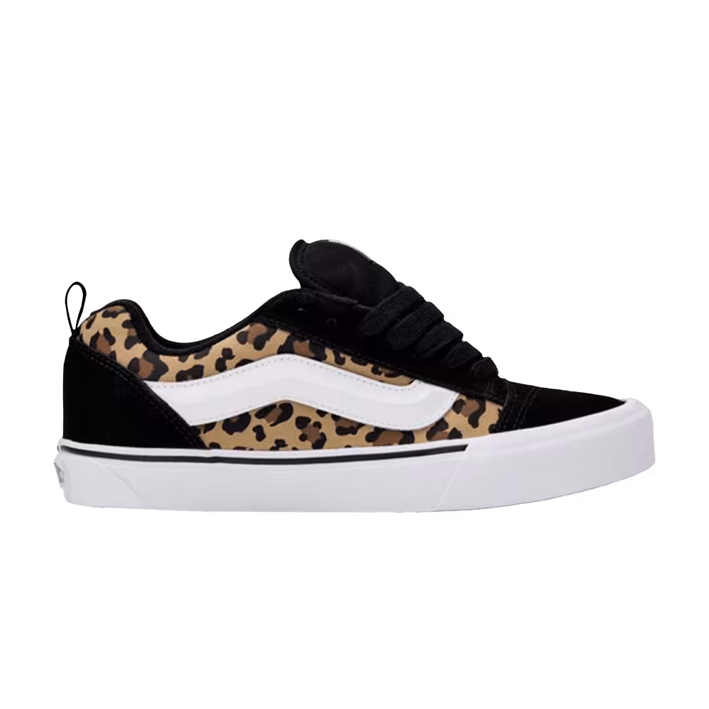 Vans Knu-Skool Leopard Black White