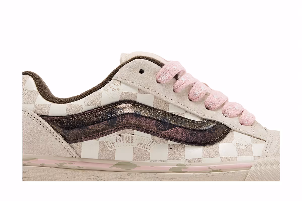Space Molly x Vans Knu Skool Oatmeal Beige, view 3