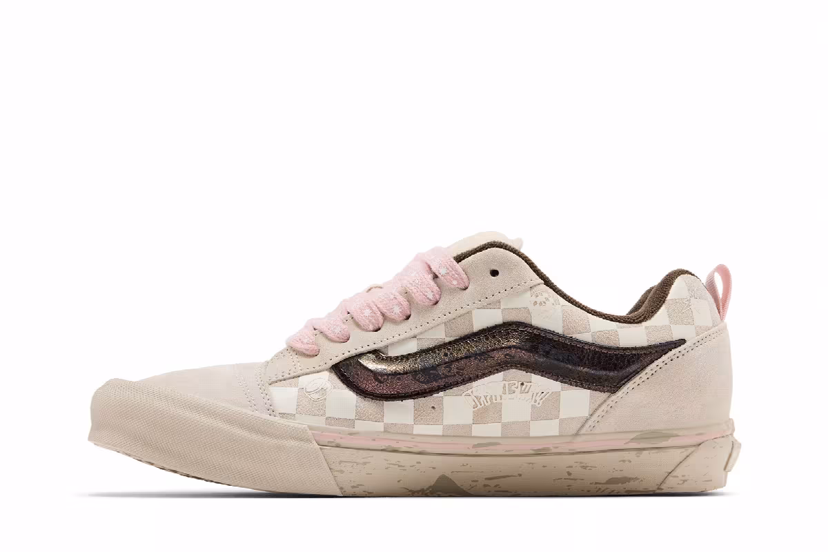 Space Molly x Vans Knu Skool Oatmeal Beige, view 4