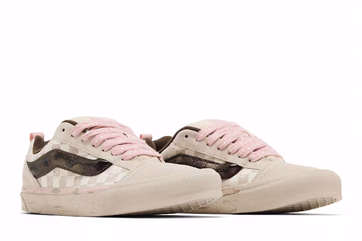 Space Molly x Vans Knu Skool Oatmeal Beige, view 9